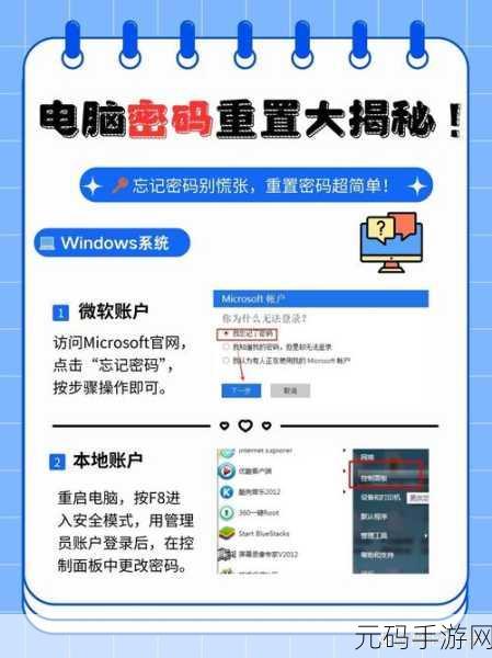 轻松破解!电脑开机密码遗忘不再烦恼