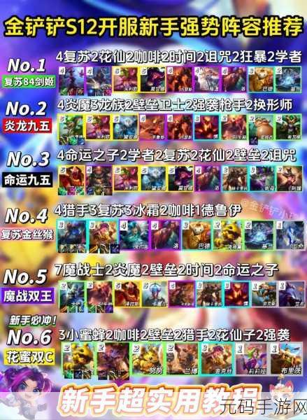 金铲铲之战S10最强阵容搭配与上分攻略