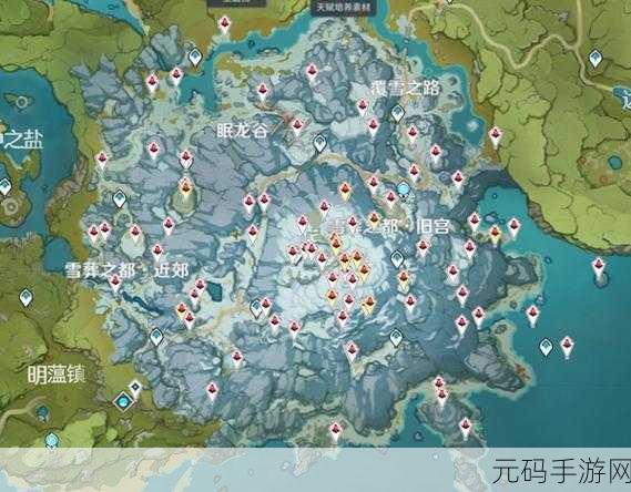 原神手游资讯,探索雪山狐狸刷新点,解锁隐藏成就攻略