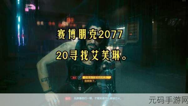 赛博朋克2077高级动物任务深度攻略,艾芙琳主线剧情全解析