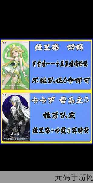 手游资讯,深度解析鸣潮手游卡卡罗阵容配队推荐