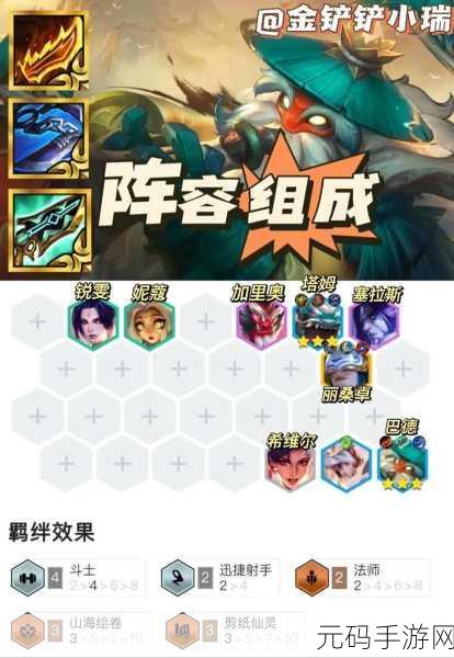 云顶之弈S10赛季真实赛娜阵容强势崛起,手游策略新风向