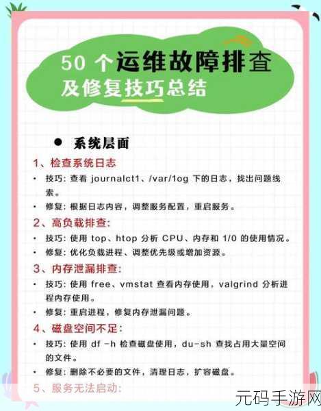 掌握关键技巧,轻松排查 Linux 与数据库故障