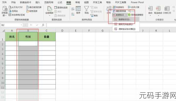 Excel 工具栏中为何不见数据验证?解决之道在此!
