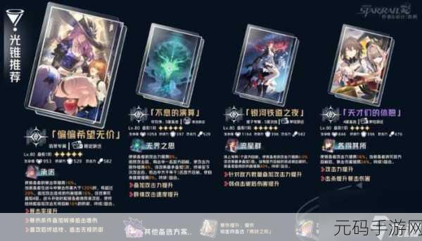 崩坏星穹铁道停云光锥选择全攻略