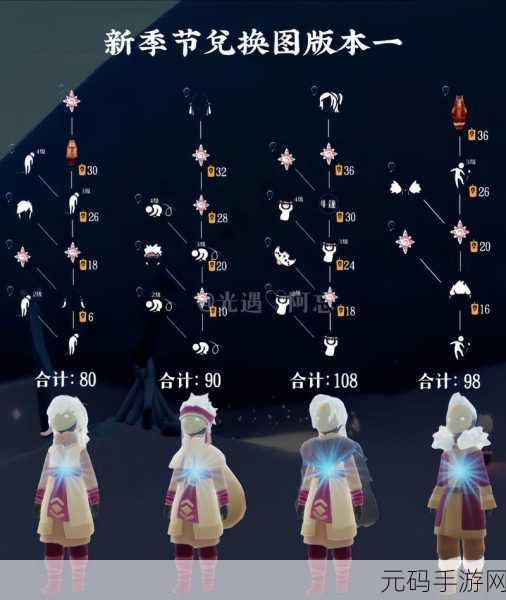 手游资讯,光遇深海季先祖兑换图全览及攻略指南