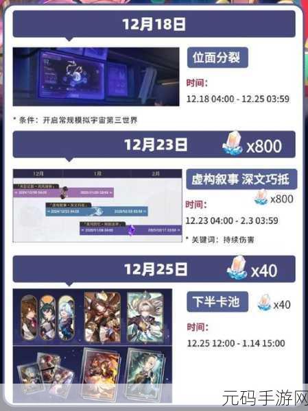 崩坏,星穹铁道零氪玩法深度解析与角色培养指南