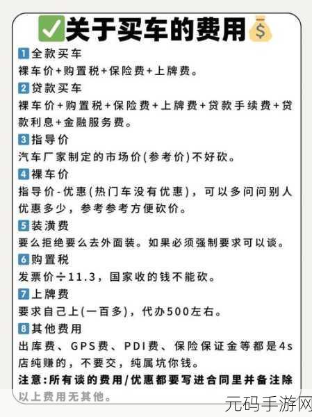 2021 买车税费计算秘籍大公开