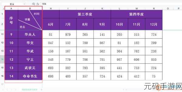 Excel 表格冻结多行多列秘籍大公开