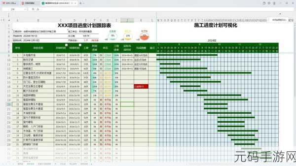 轻松解决 Excel 横道图数格子耗时难题