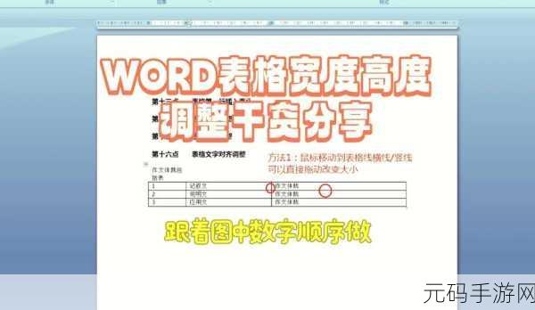 轻松掌握,Word 表格线宽度设置秘籍