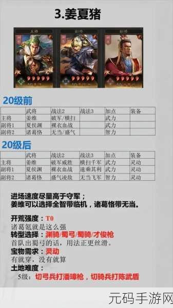 三国志战略版5周年自选武将攻略,精挑细选,打造无敌阵容