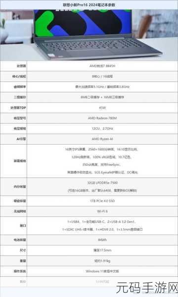 深度解析小新 Pro 16，性能、特点与综合表现全知道