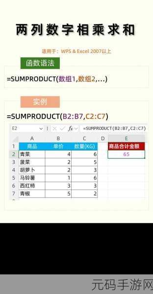 掌握 SUMX2MY2 函数,轻松计算数组平方差之和秘籍