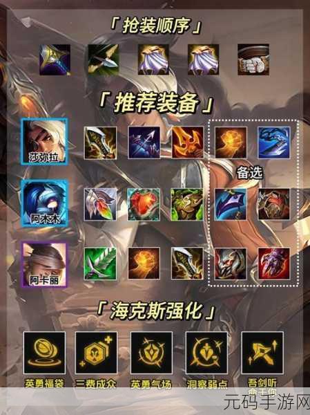 手游资讯,金铲铲之战S8莎弥拉装备推荐深度解析
