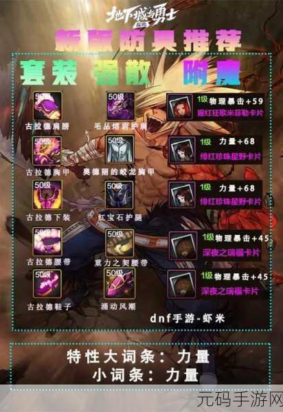 DNF手游斗志首饰套深度解析,是否值得你全力追求?