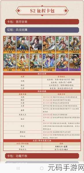 秦皇汉武手游最强武将详解
