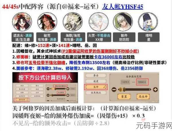阴阳师大蛇神神罚阵容搭配及组队可行性深度解析