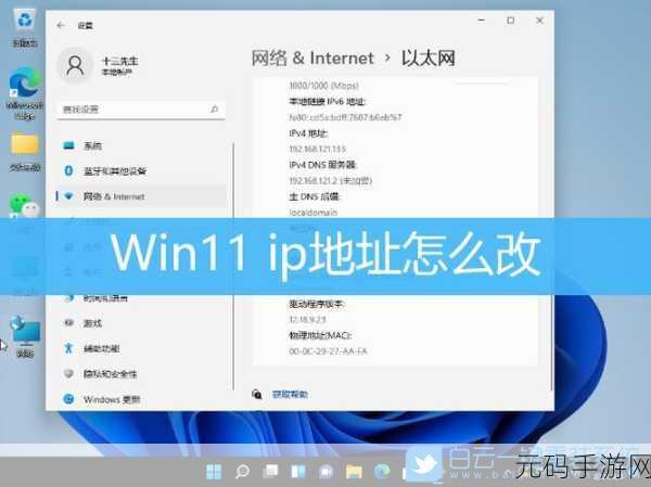 Win11 轻松改 IP 地址秘籍大公开