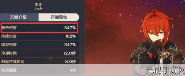 原神迪卢克0命畅玩攻略,套装与技能搭配详解