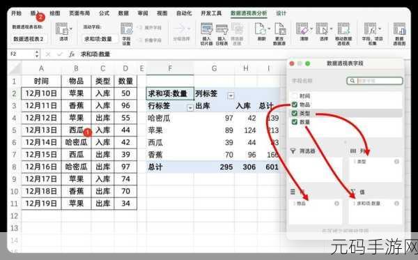Excel 数据透视表字段名称修改秘籍