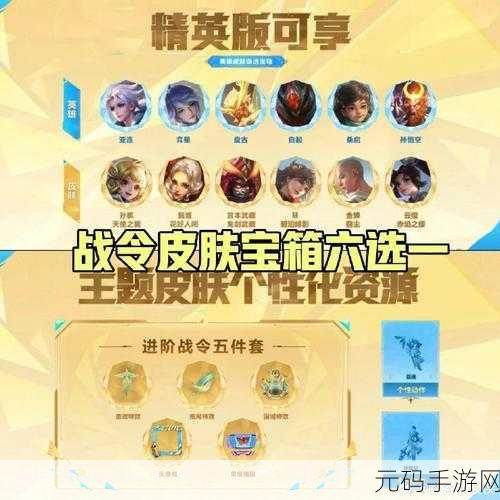 王者荣耀S32赛季战令皮肤全揭秘,豪华阵容引爆期待