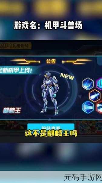 机甲斗兽场兑换码大全,解锁全新游戏体验