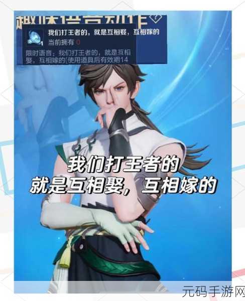 王者荣耀主播语音包领取指南及热门主播语音包概览