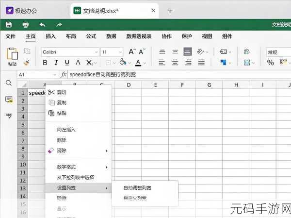 轻松掌握 Excel 文字字体调整秘籍