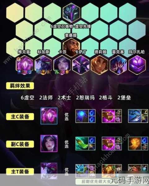 金铲铲之战S9虚空阵容全攻略,出装、羁绊与纹章深度解析