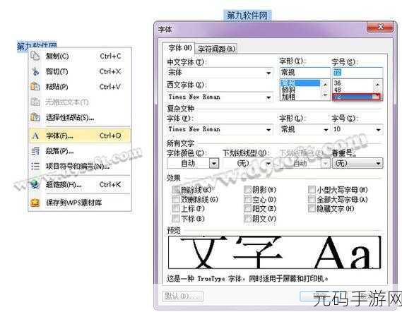 WPS 字体大小设置秘籍,你掌握了吗?