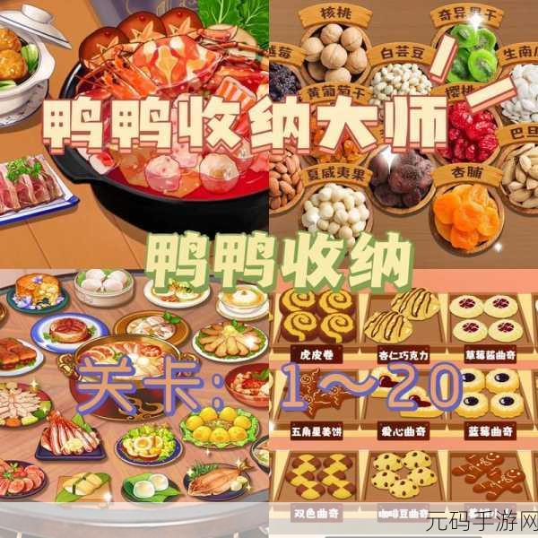鸭鸭收纳大师丫丫团聚通关全攻略