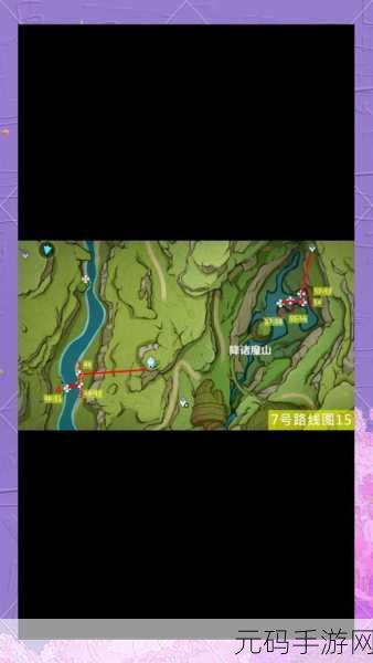 原神月莲快速高效采集路线图全解析