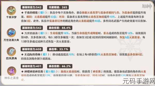 原神火主最佳武器推荐排行,点燃战斗激情的终极选择