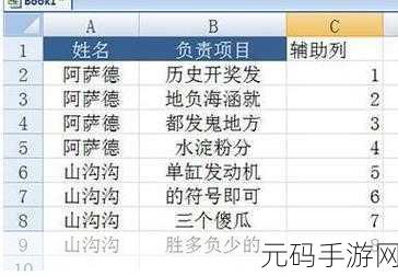 掌握 Excel 合并同类项的秘籍,效率飞升不是梦