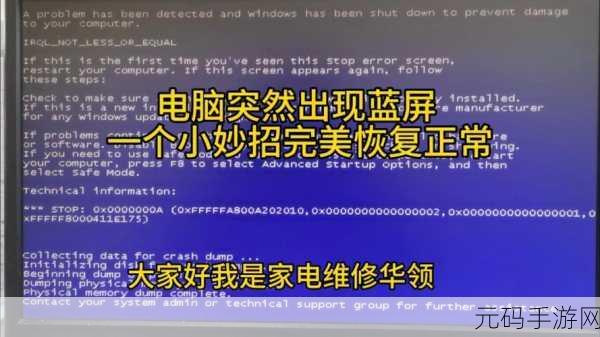 苹果电脑恢复系统时遭遇蓝屏?完美解决攻略在此!