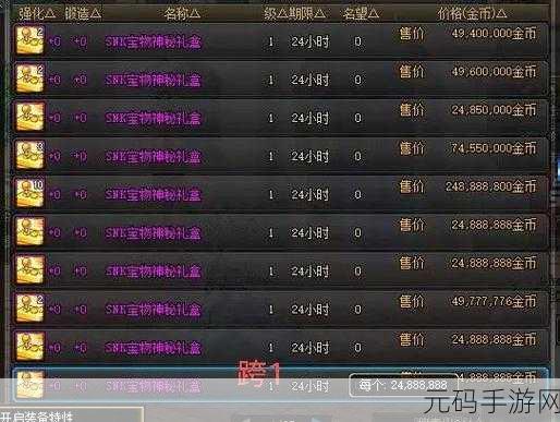 DNF神秘礼盒道具活动全解析