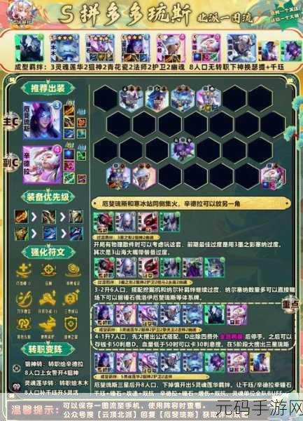云顶之弈S9厄斐琉斯最强阵容深度解析