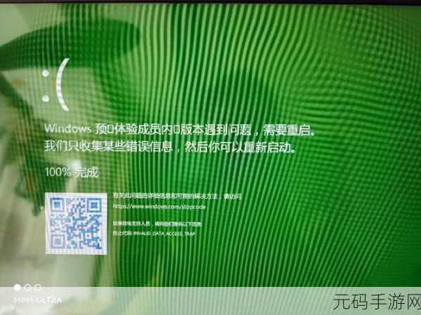Win11 升级后绿屏不再烦恼!完美解决攻略
