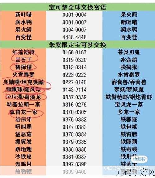 口袋妖怪复刻礼包码2024全面解析