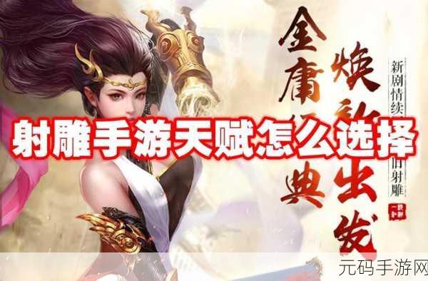 射雕手游天赋选错解决方案及最新资讯速递