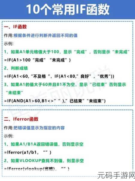 掌握 Excel 必备，IF 函数的神奇用法