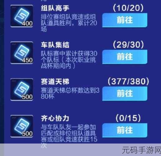 QQ飞车手游极速幻境第四期通关全攻略,解锁全新挑战,驰骋极速之旅