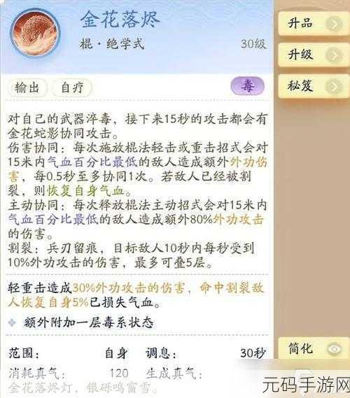 新射雕群侠传，内功与外功的深度解析与区别一览