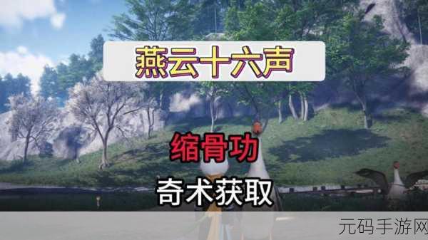 燕云十六声清风霁月奇术获取全攻略