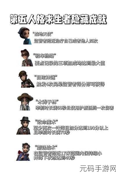 第五人格版本大更新,全新角色与玩法揭秘