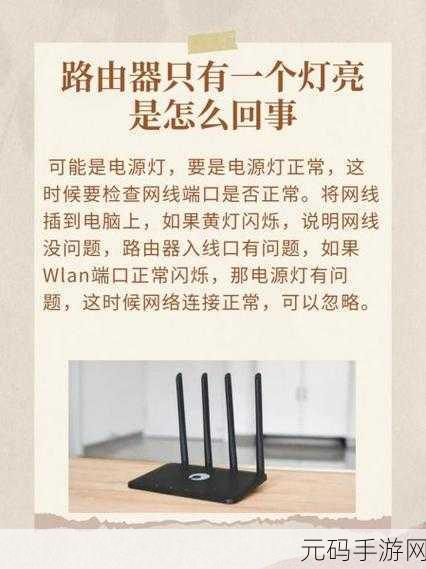 探究路由器千兆口灯不停闪烁的奥秘