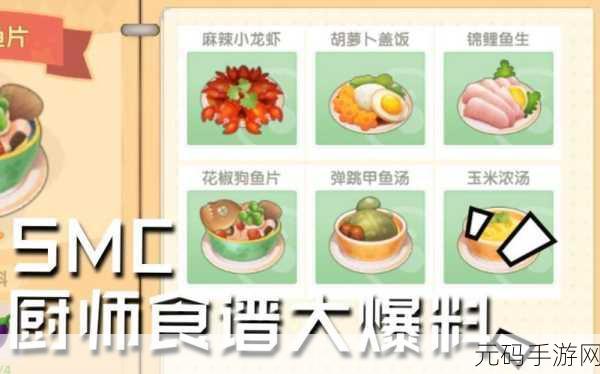 摩尔庄园手游厨师食谱及合成图解大全