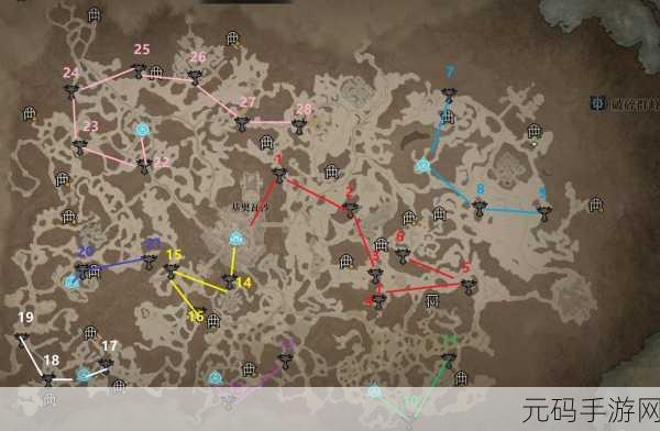 暗黑破坏神4干燥平原全莉莉丝祭坛位置指南