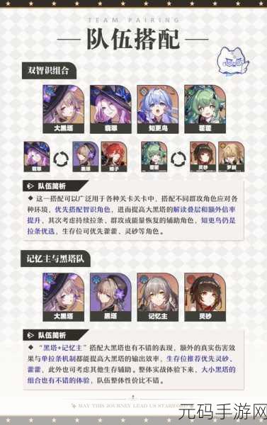 崩坏,星穹铁道配队思路深度解析——新手玩家的制胜法宝
